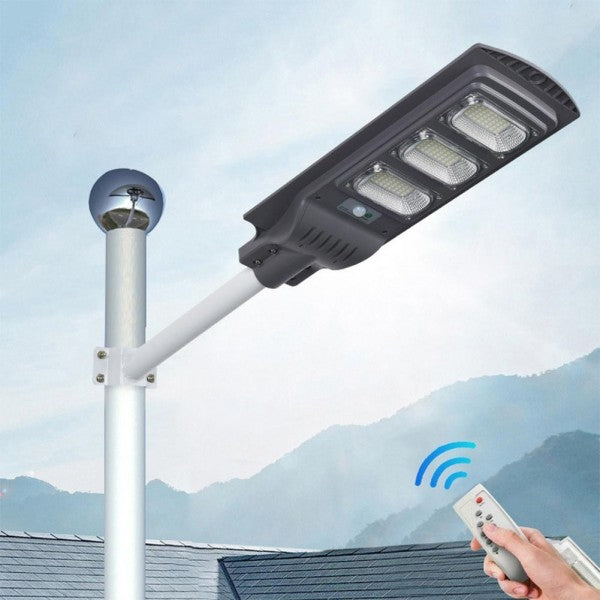 Projetor Solar LED 180W com Sensor de Movimento